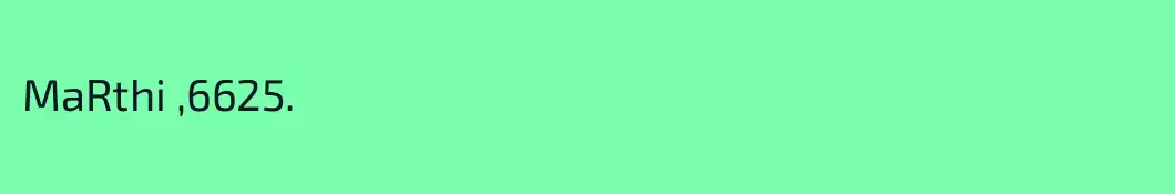 MaRthi ,6625.